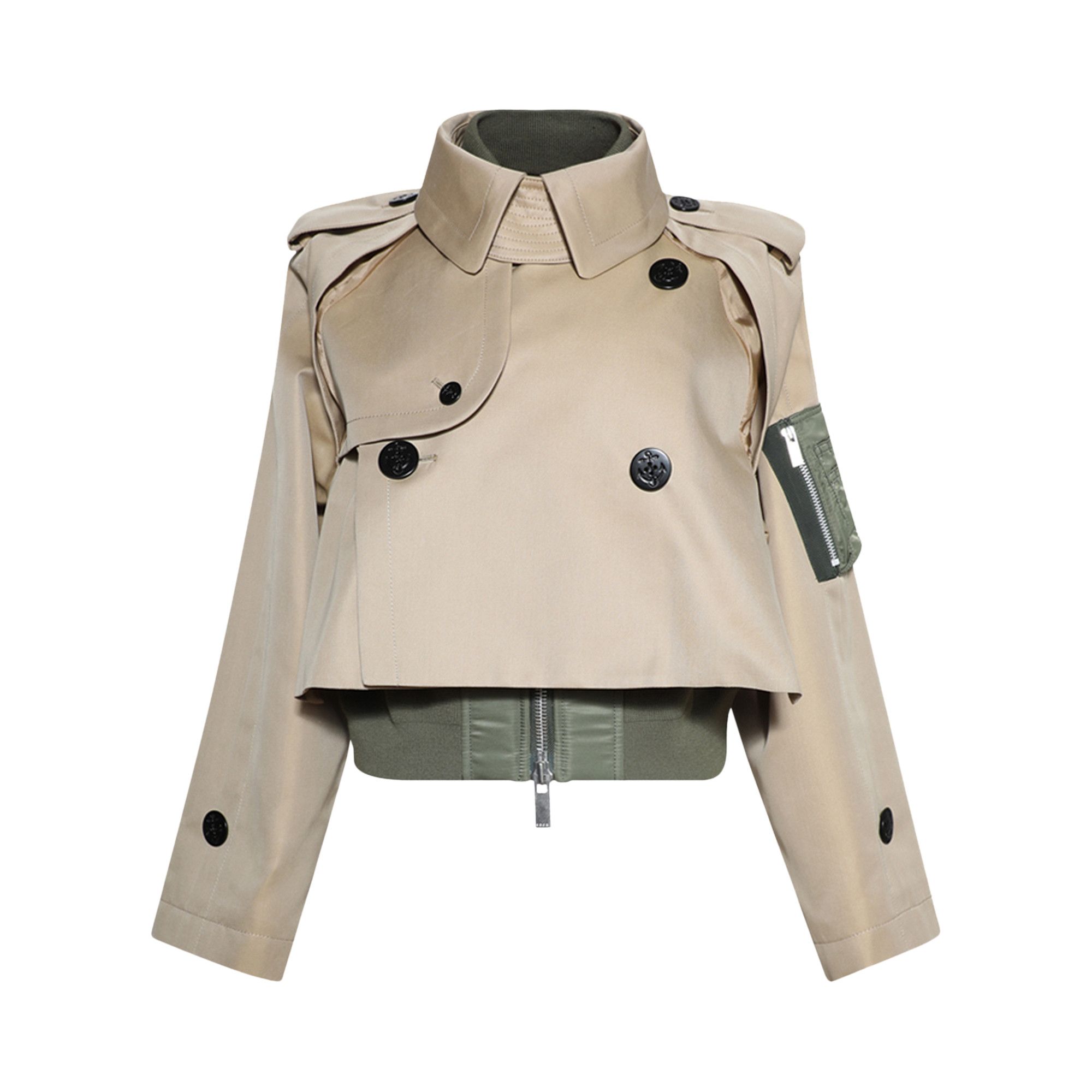 sacai Cotton Twill x Nylon Twill Blouson