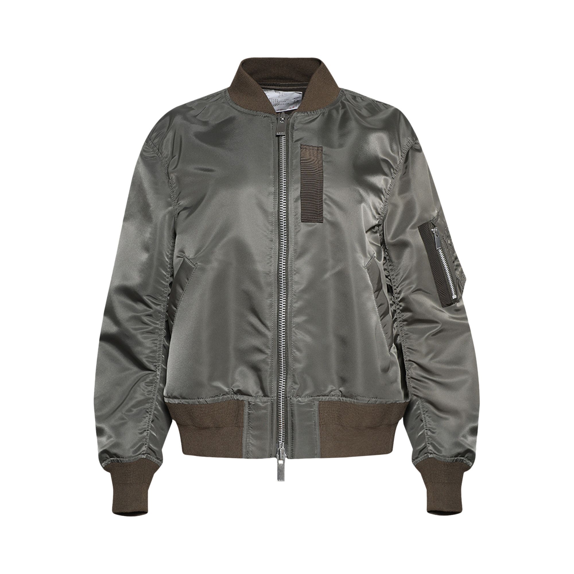 Buy Sacai Nylon Twill Blouson 'Taupe' - SCW 201 550 | GOAT