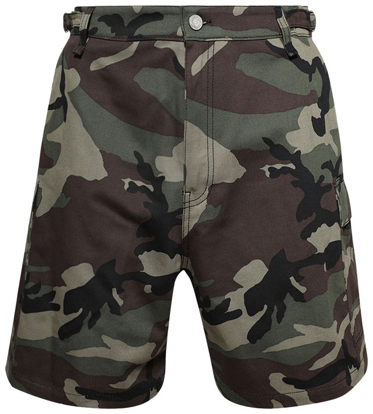 Vetements Cargo Shorts Camouflage