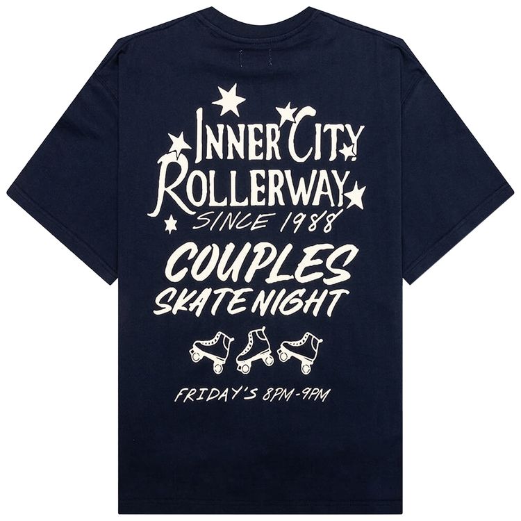 Honor The Gift Roller Rink T Shirt Navy