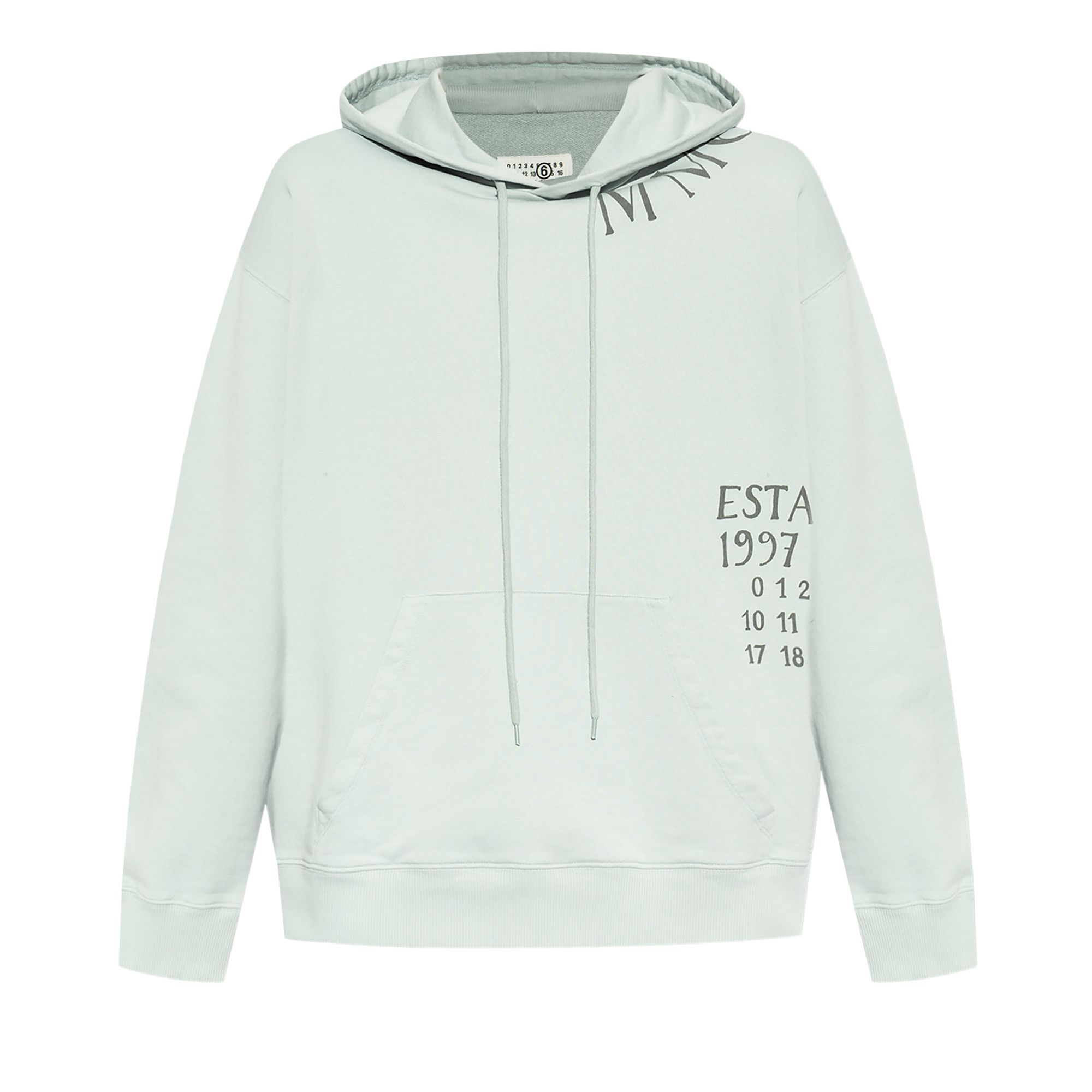 Buy MM6 Maison Margiela Unbrushed Jersey Sweatshirt 'Ice
