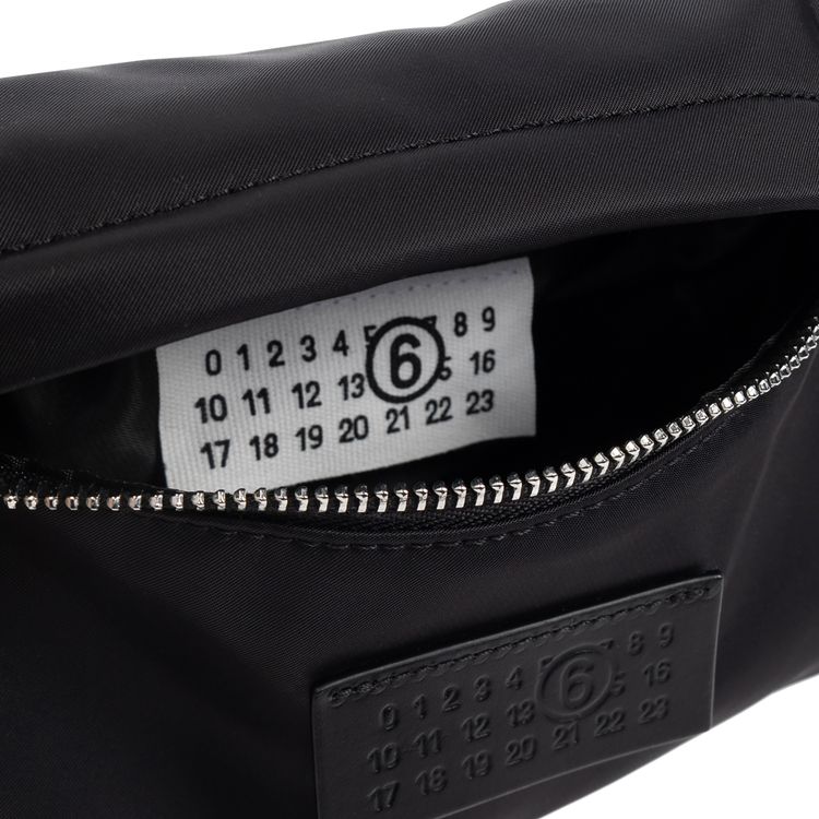 MM6 Maison Margiela Nylon Pockets Belt Bag Black