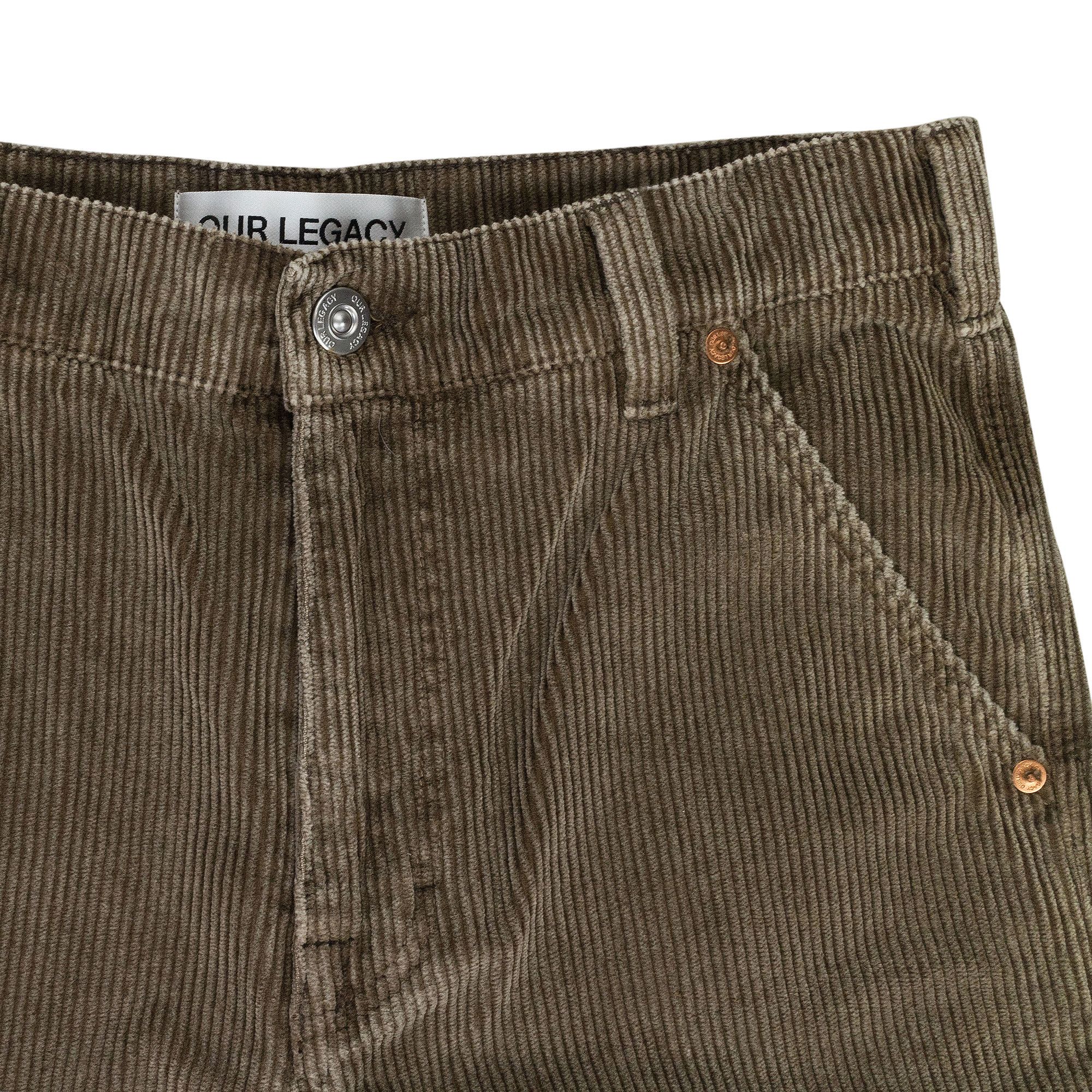 Buy Our Legacy Corduroy Joiner Short 'Brown' - M2245JB | GOAT