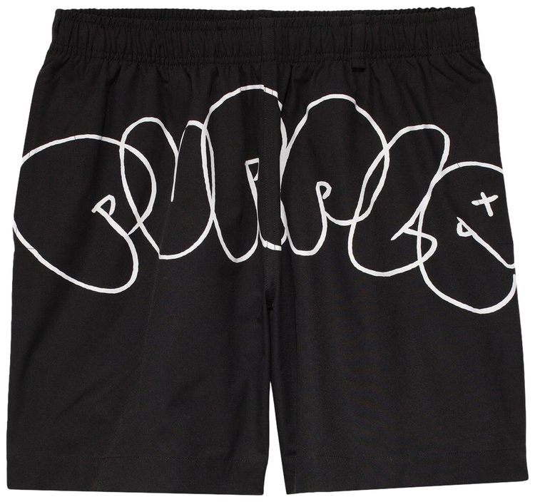 PURPLE BRAND All Round Shorts Black
