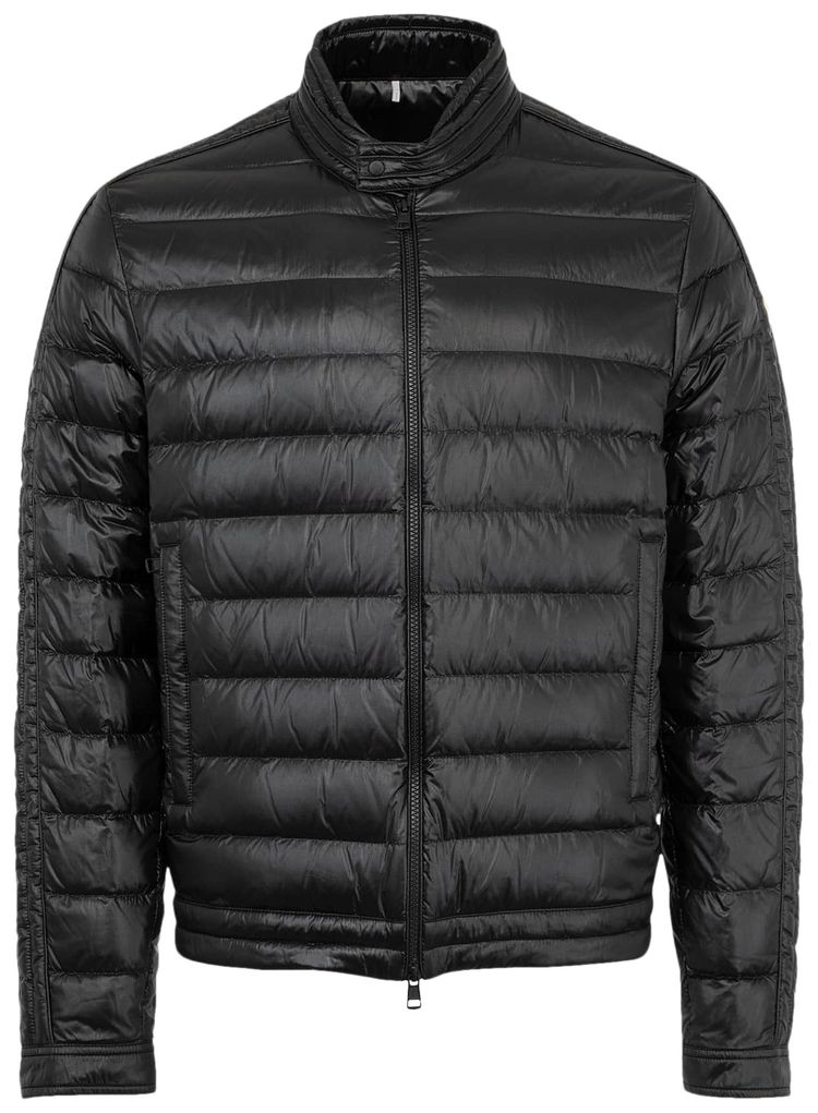 Moncler Jacobus Biker Jacket Black
