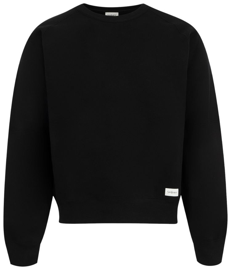 Saint Laurent Oversized Sweater Black
