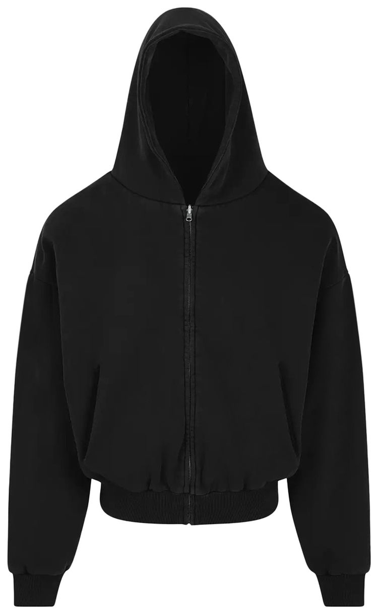 Entire Studios Thermal Hoodie Soot