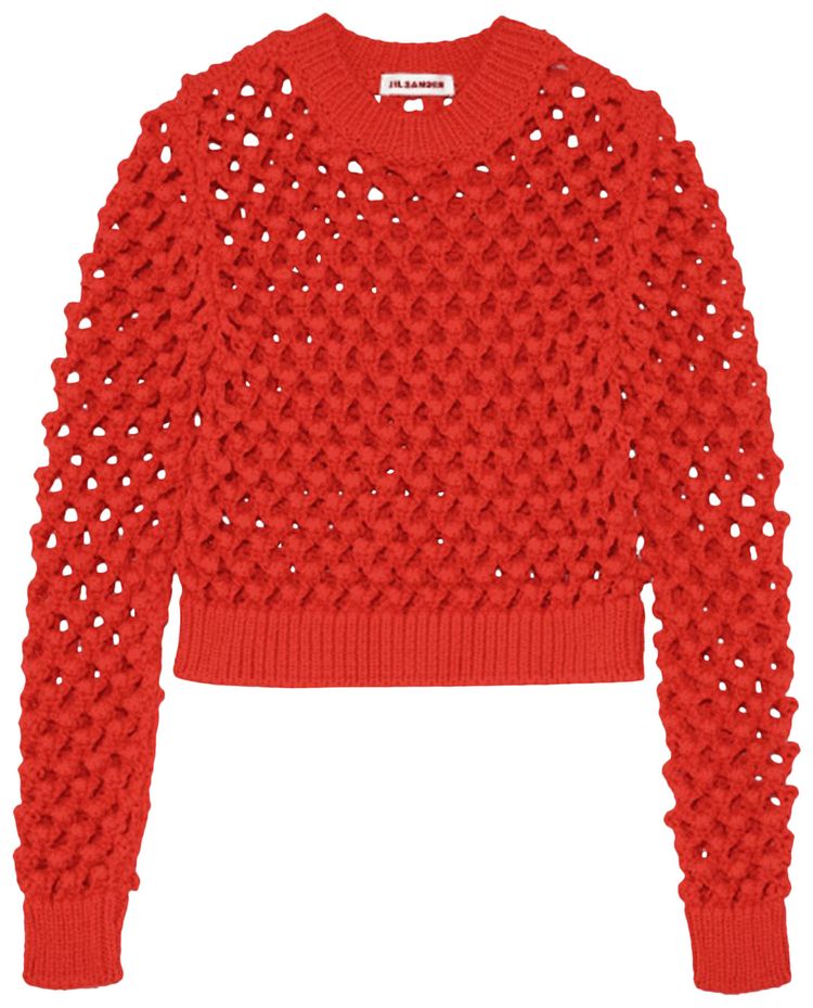 Jil Sander Cropped Sweater Barn