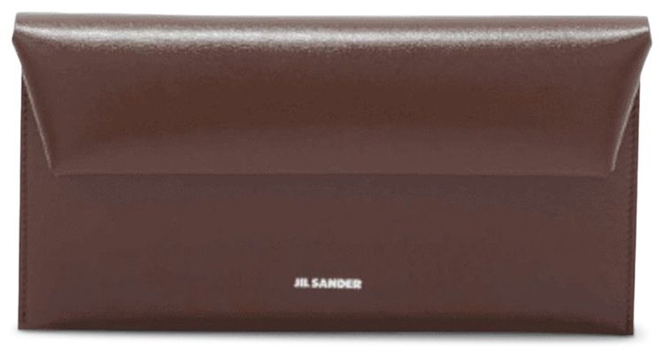 Jil Sander Clutch Bag Dark Earth
