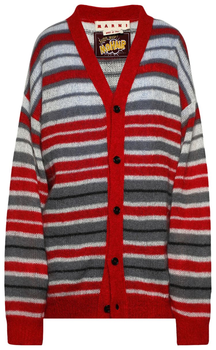 Marni Cardigan Neutral Grey