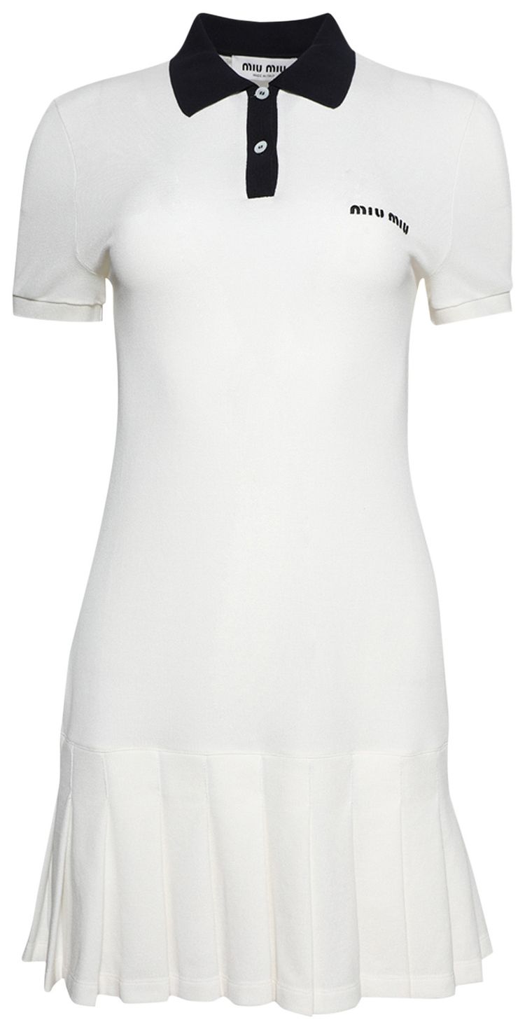 Miu Miu Tennis Dress White