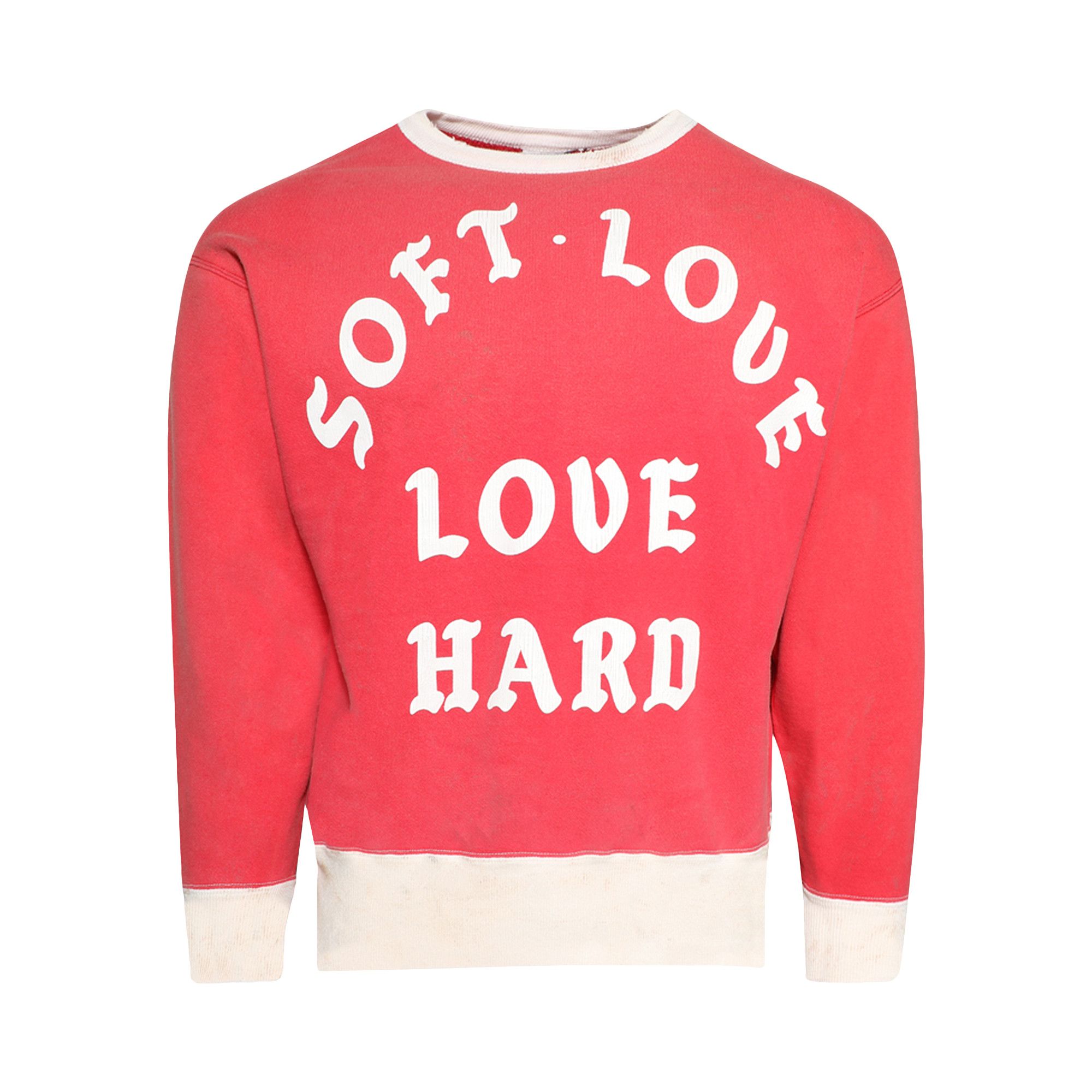 Size xl SAINT Mxxxxxx Soft Love Sweatshirt 'Red'