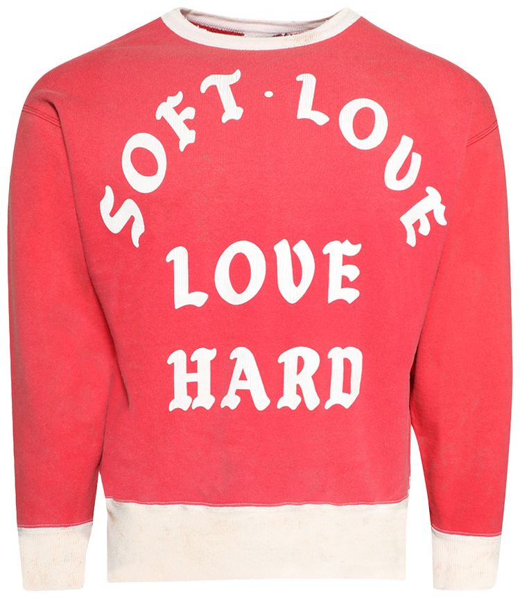 SAINT Mxxxxxx Soft Love Sweatshirt Red