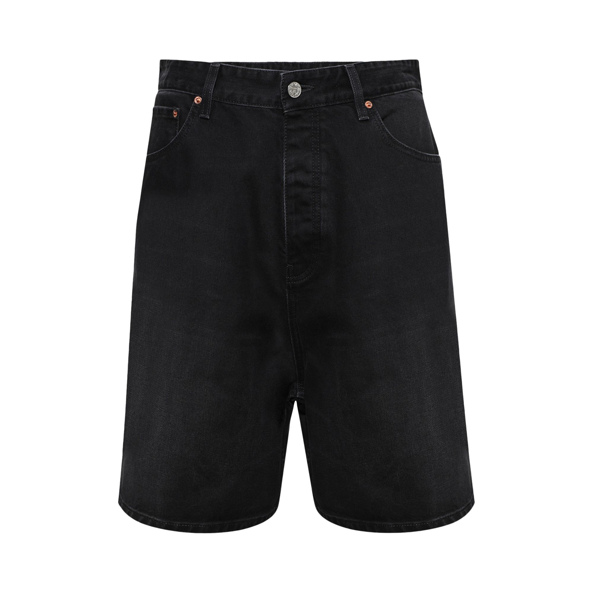 Buy Vetements Denim Shorts 'Black' - UA66SS500B BLAC | GOAT