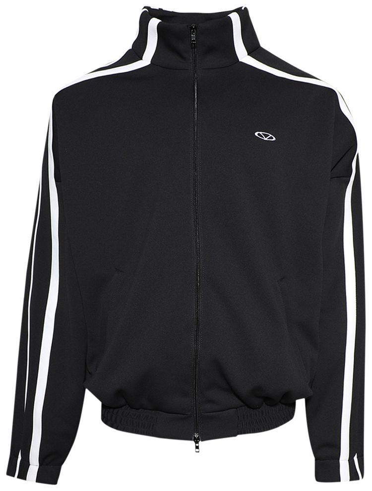 Vetements Oval Logo Gym Jacket Black