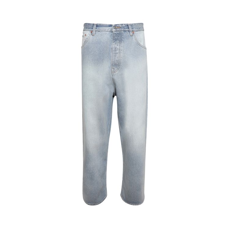 Vetements Baggy Jeans Light Blue