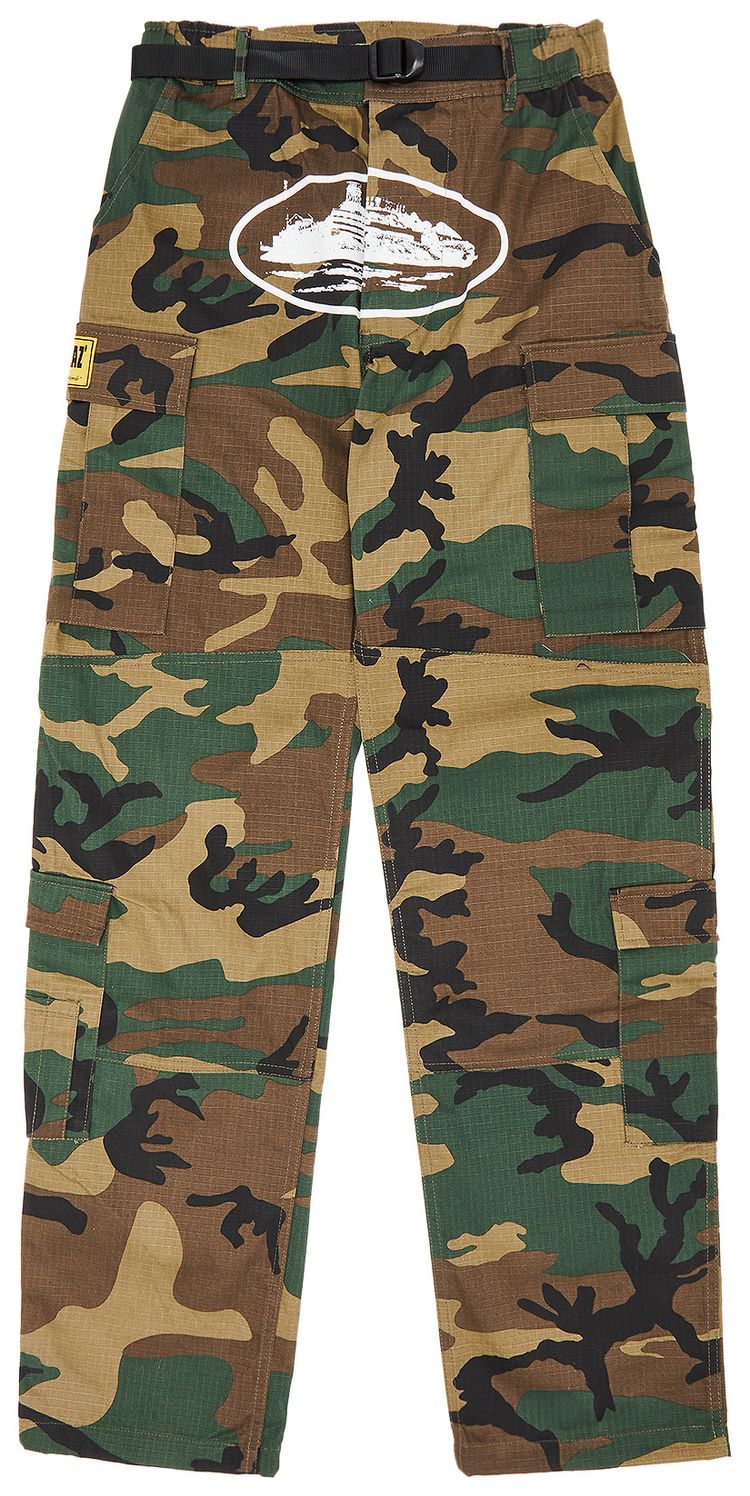 Corteiz Guerillaz Cargos Woodland Camo