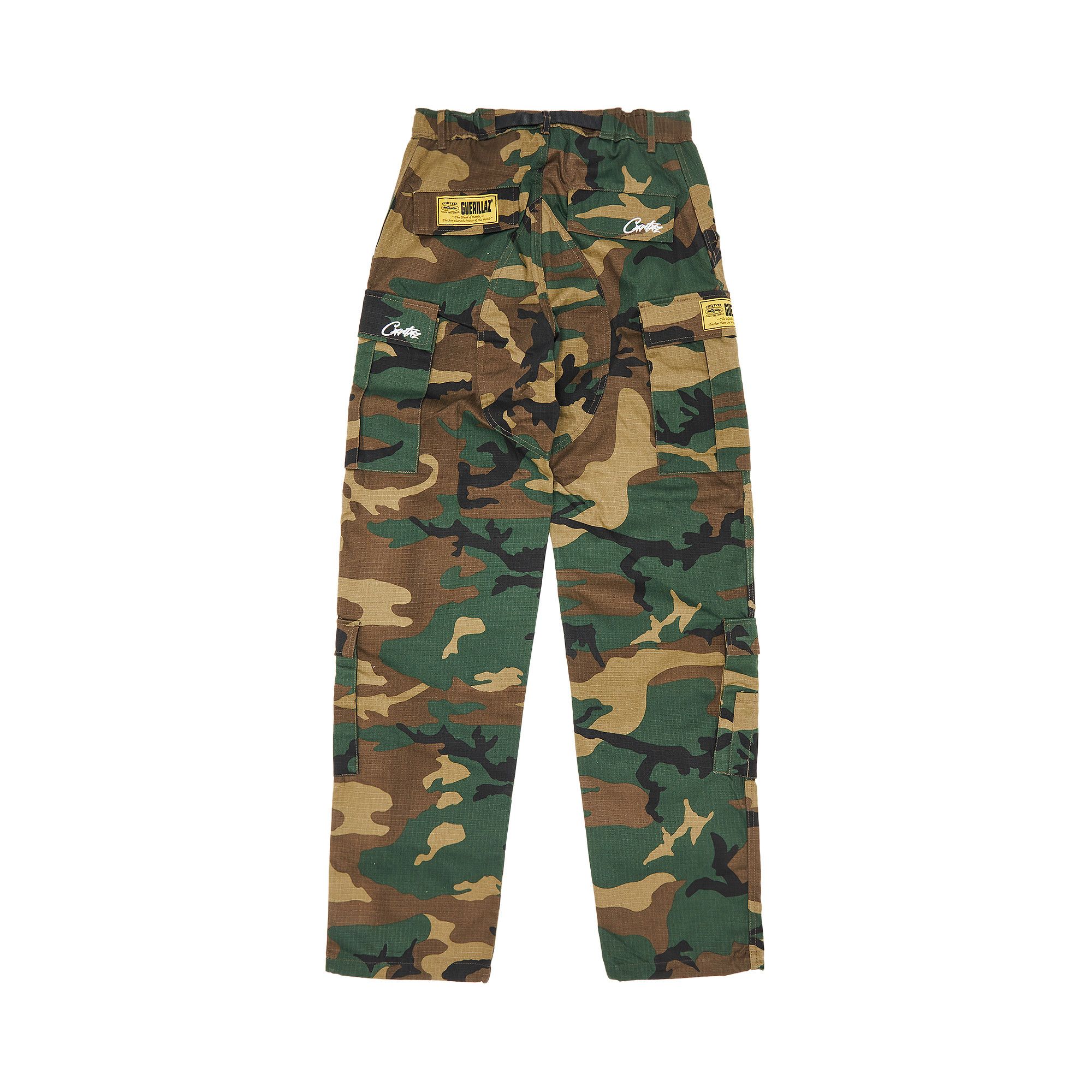 Buy Corteiz Guerillaz* Cargos 'Woodland Camo' - 7892