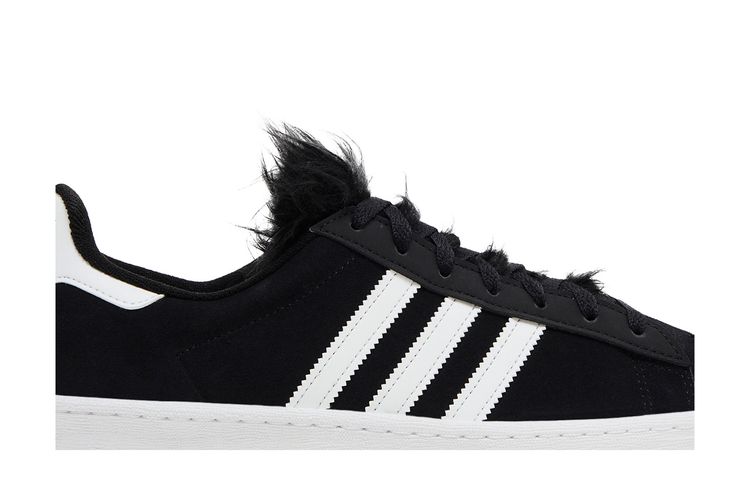 adidas gazelle silver green womens Adidas Campus 80s Jeremy Scott Bones Black Sneakers – único13 main image 0