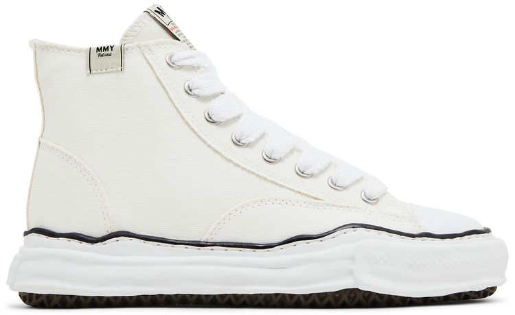 Maison Mihara Yasuhiro Peterson OG Sole Canvas High White
