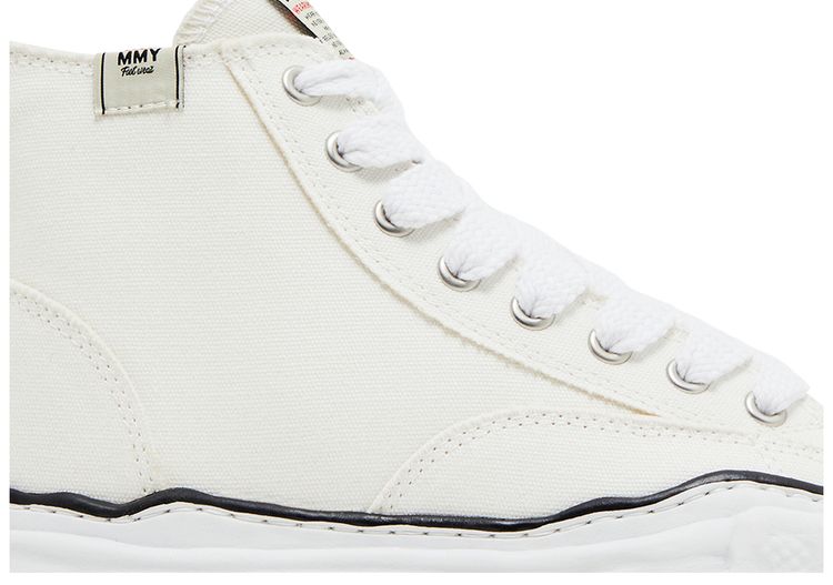 Maison Mihara Yasuhiro Peterson OG Sole Canvas High White