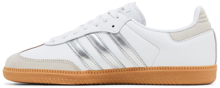 Adidas Wmns Samba OG White Silver Metallic Grey