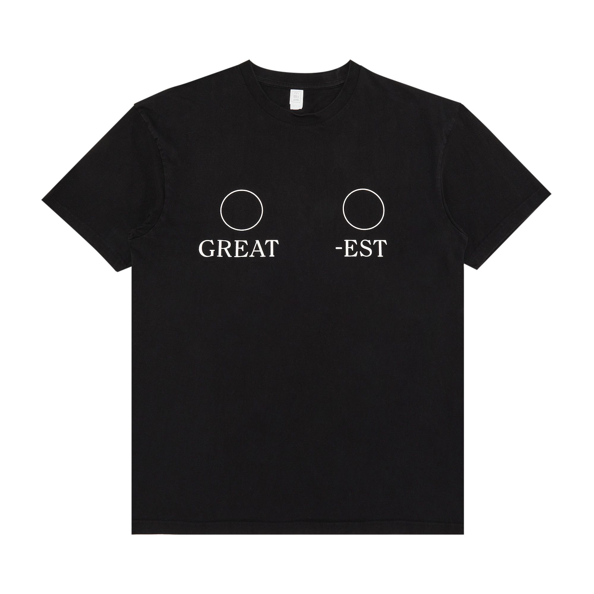 mowalola double logo nettspend 着用 Buy GREATEST x Mowalola T-Shirt - 07292 10004GXMT BLAC | GOAT
