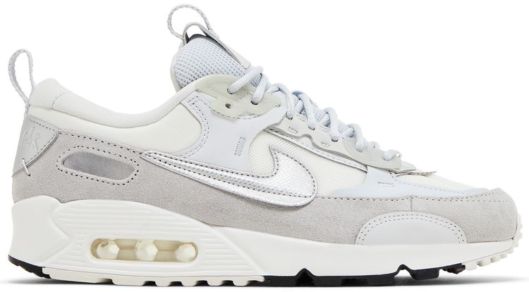 Nike Wmns Air Max 90 Futura Pure Platinum Metallic Silver