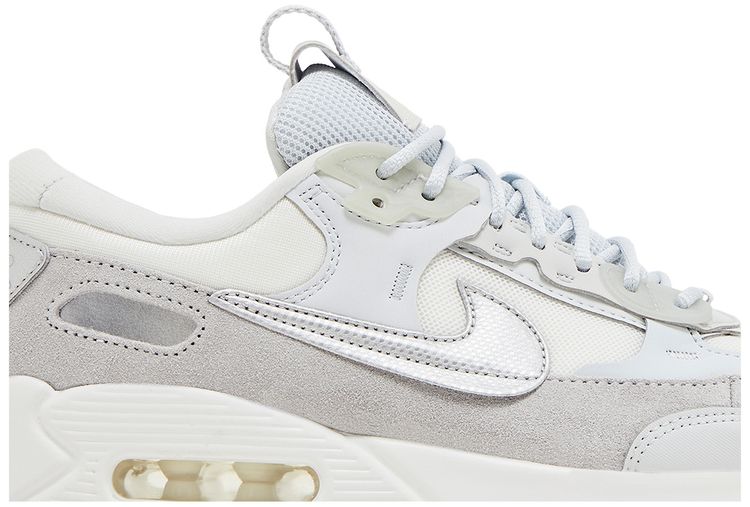 Nike Wmns Air Max 90 Futura Pure Platinum Metallic Silver