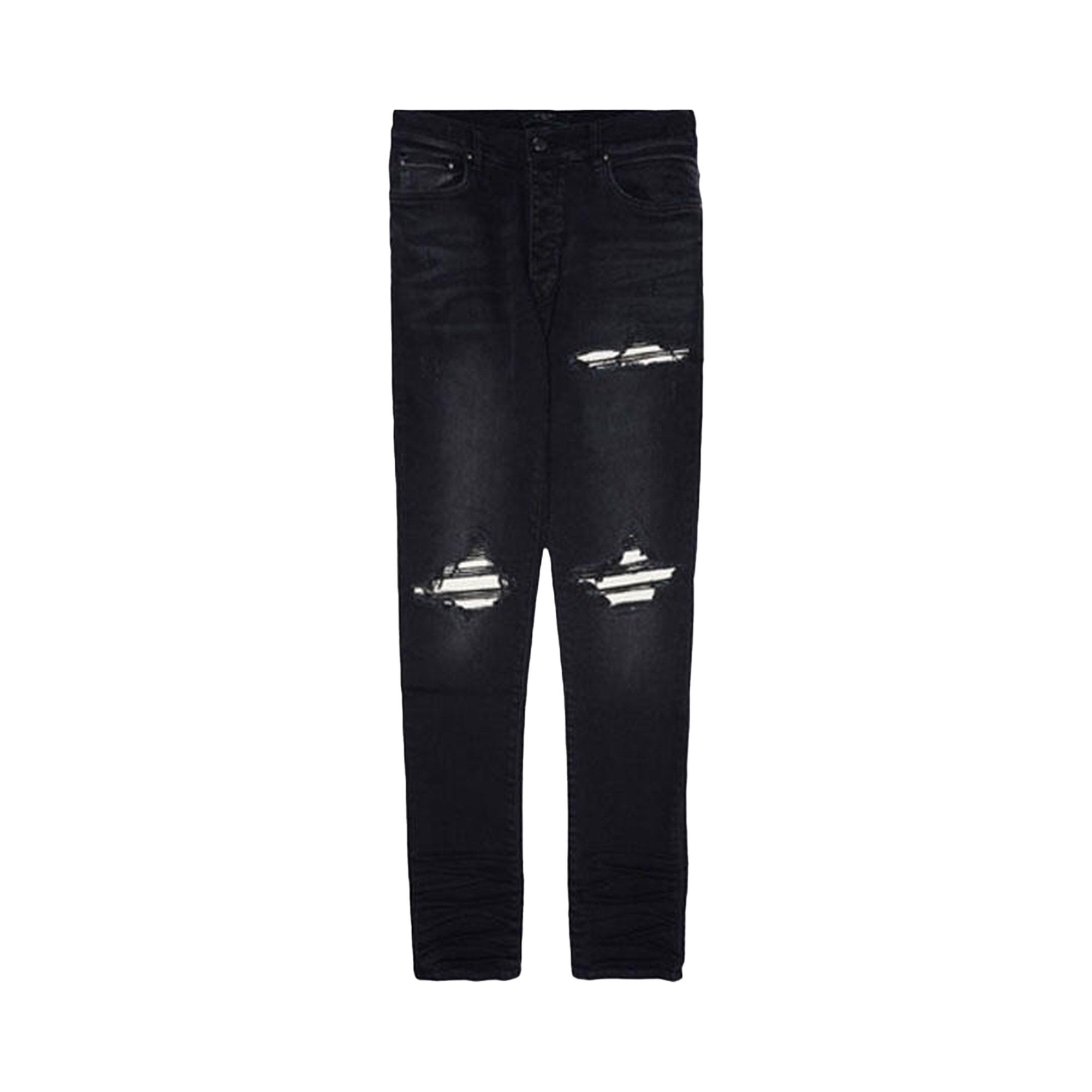Buy Amiri MX1 Ultra Suede Jean 'Vintage Black' - AMDNSY1055 097