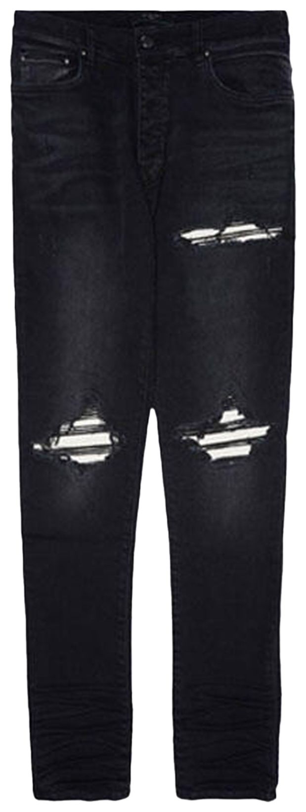 Amiri MX1 Ultra Suede Jean Vintage Black
