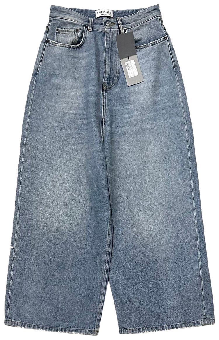 Balenciaga Low Crotch Jeans Vintage Blue