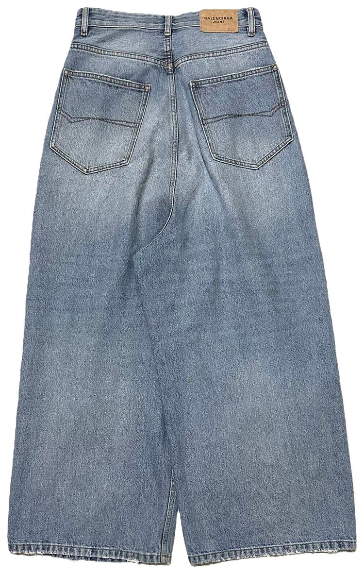 Balenciaga Low Crotch Jeans Vintage Blue