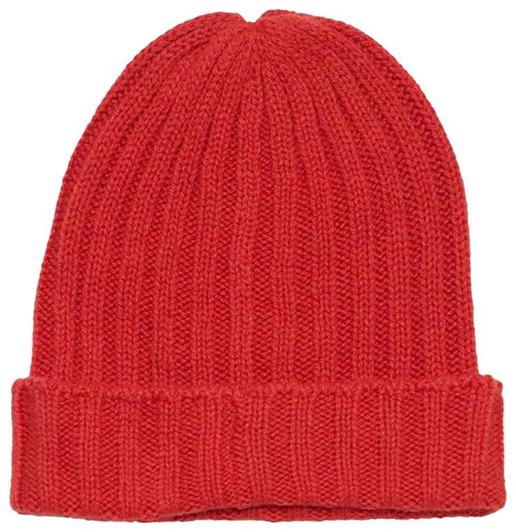 The Elder Statesman Ranger Beanie Persimmon
