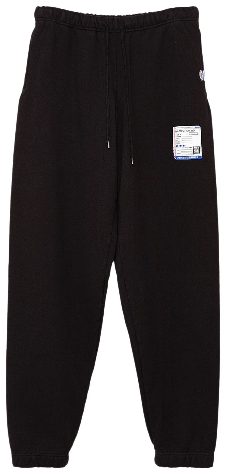 Maison Mihara Yasuhiro French Terry Easy Pants Black