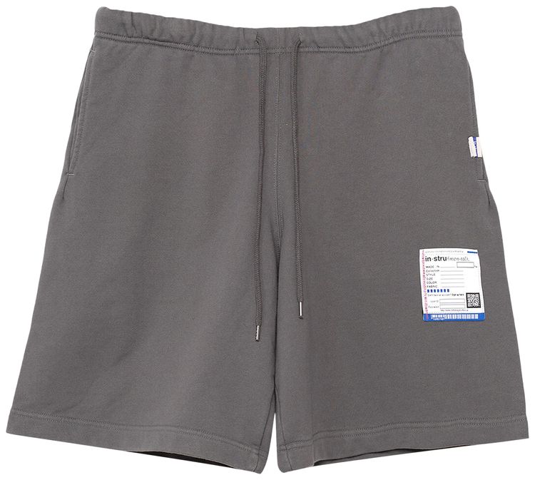 Maison Mihara Yasuhiro French Terry Easy Shorts Dark Grey