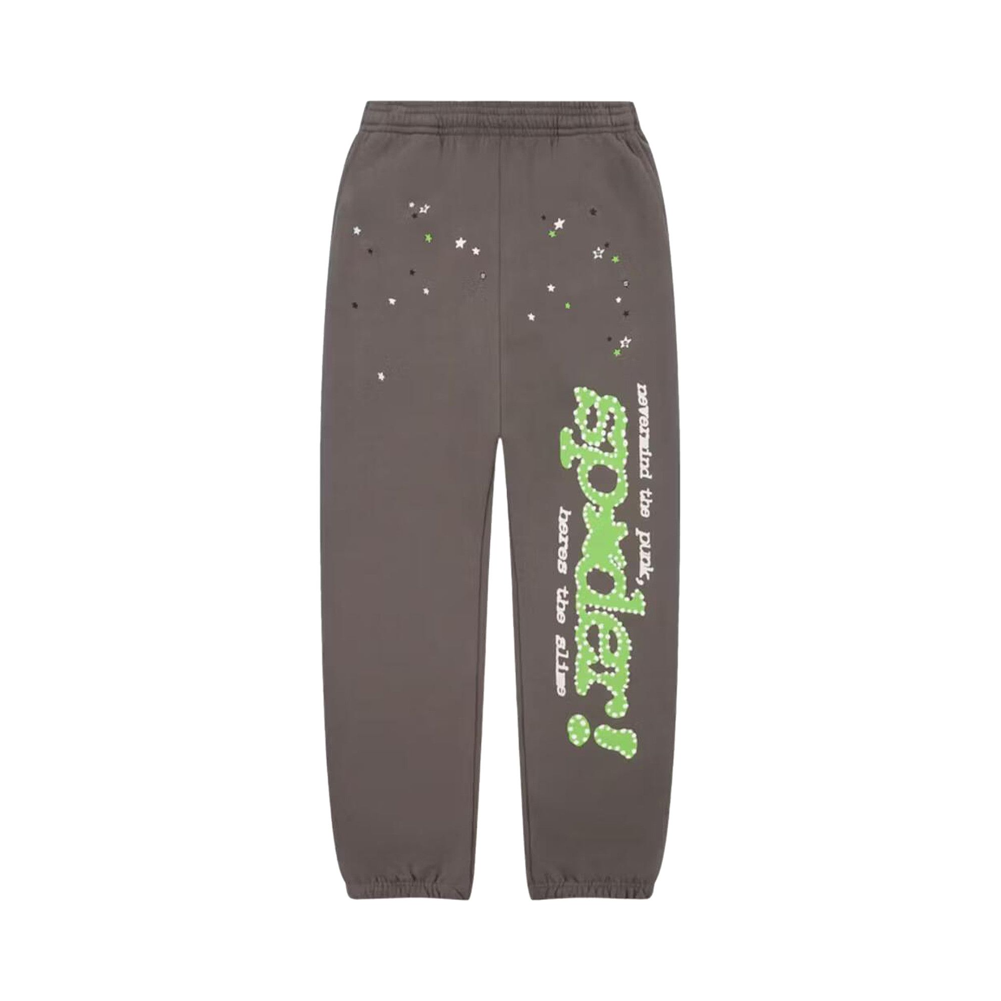 Buy Sp5der Punk V2 Sweatpants 'Grey' - P45FW24GRY1 | GOAT