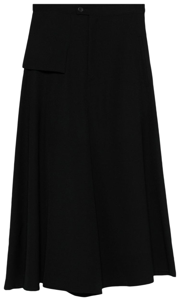 Yohji Yamamoto Layered Pants Black
