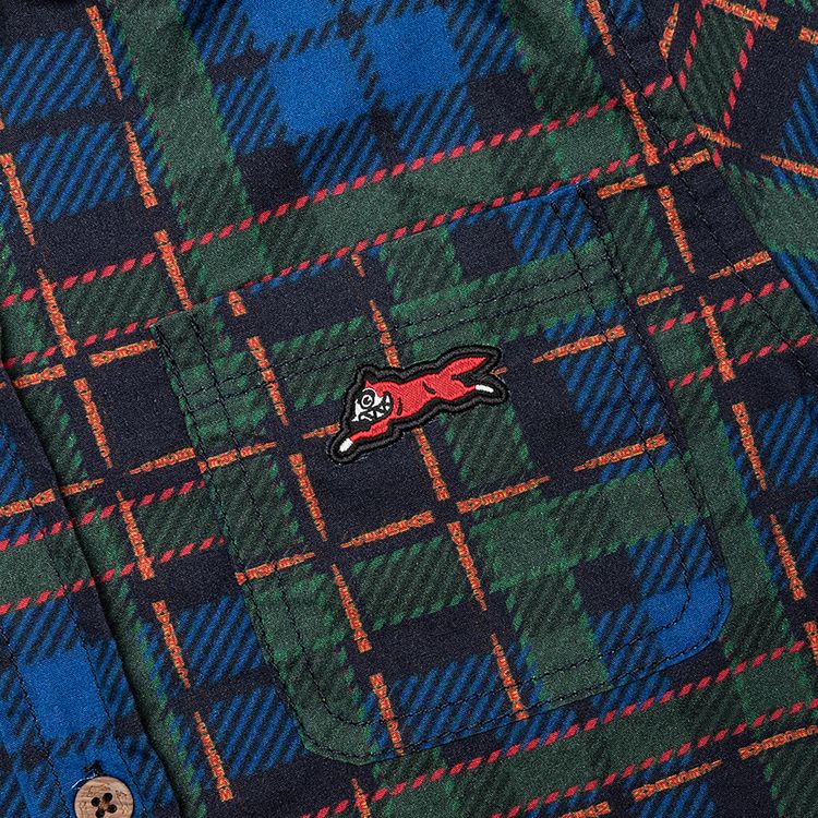 Icecream Kids Explore Long Sleeve Woven Plaid