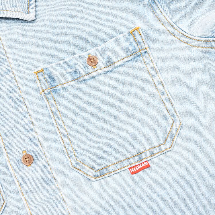 Icecream Kids Oversized Waterfall Shirt Jacket Fresh Air