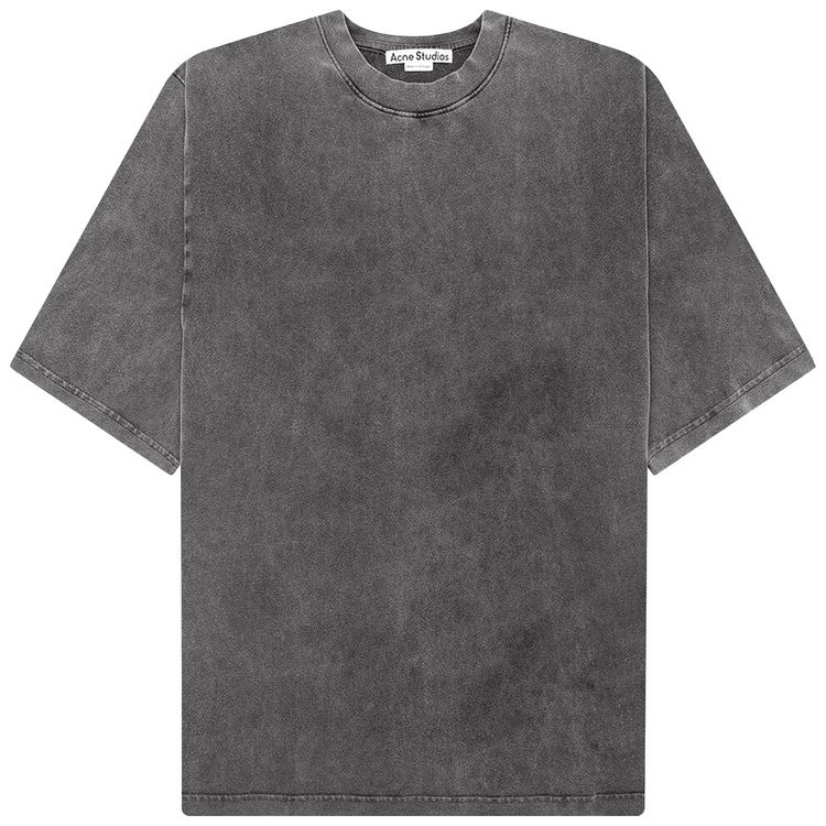 Acne Studios Crewneck T Shirt Faded Black