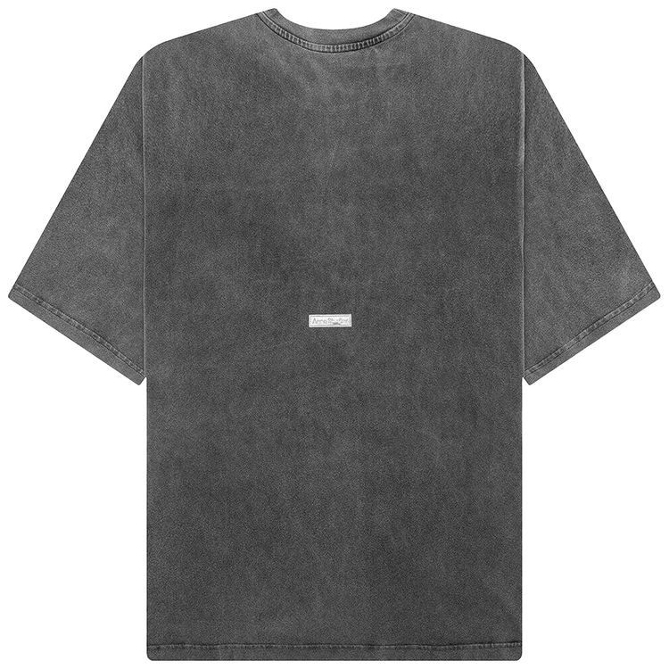 Acne Studios Crewneck T Shirt Faded Black
