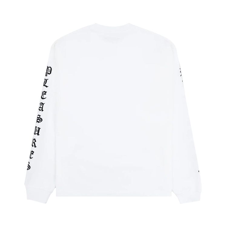 Pleasures OE Heavyweight Long Sleeve White