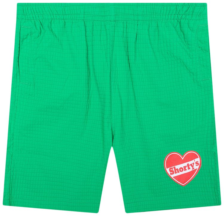 Pleasures Heart Sport Shorts Green