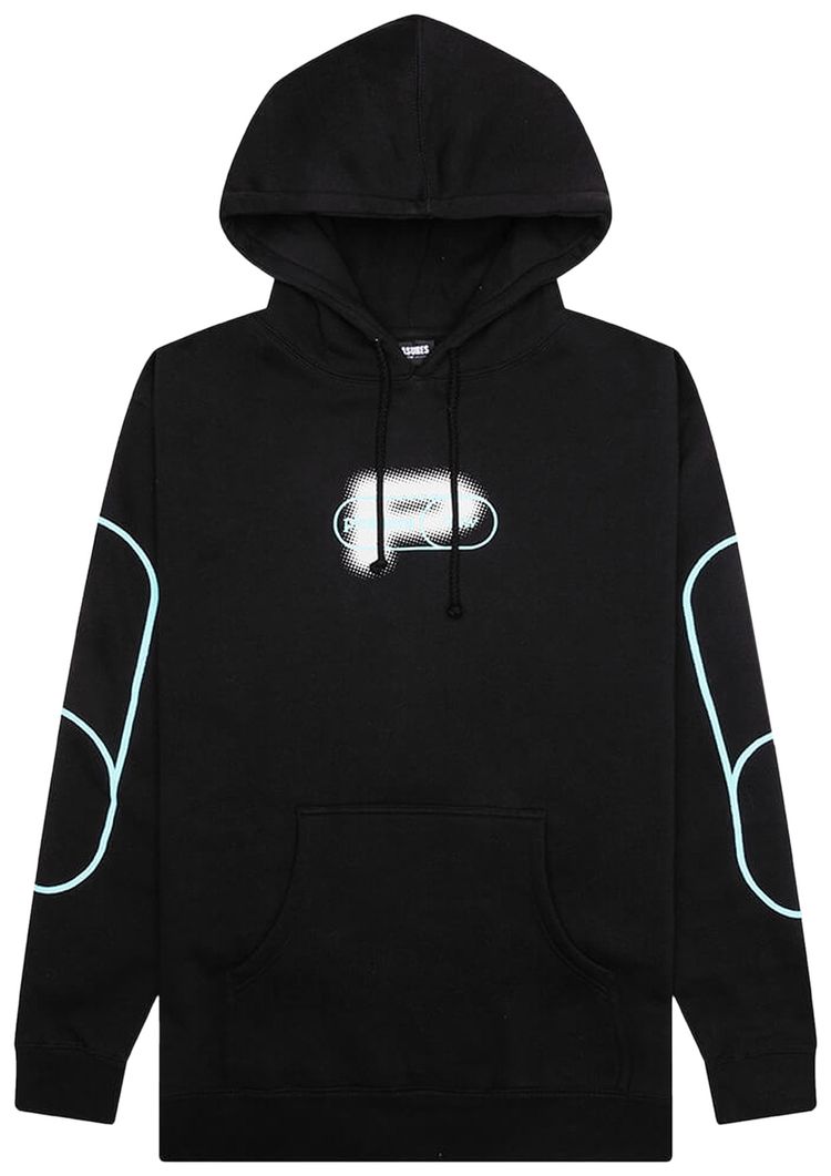 Pleasures Pixel Hoodie Black