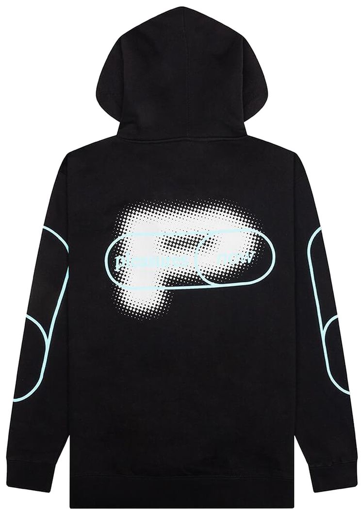 Pleasures Pixel Hoodie Black