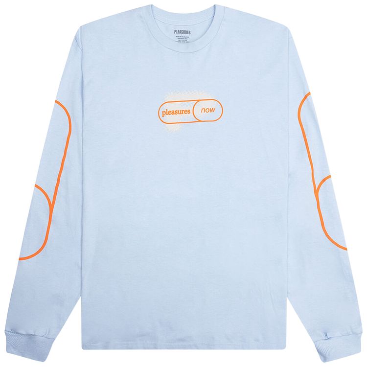 Pleasures Pixel Long Sleeve Light Blue
