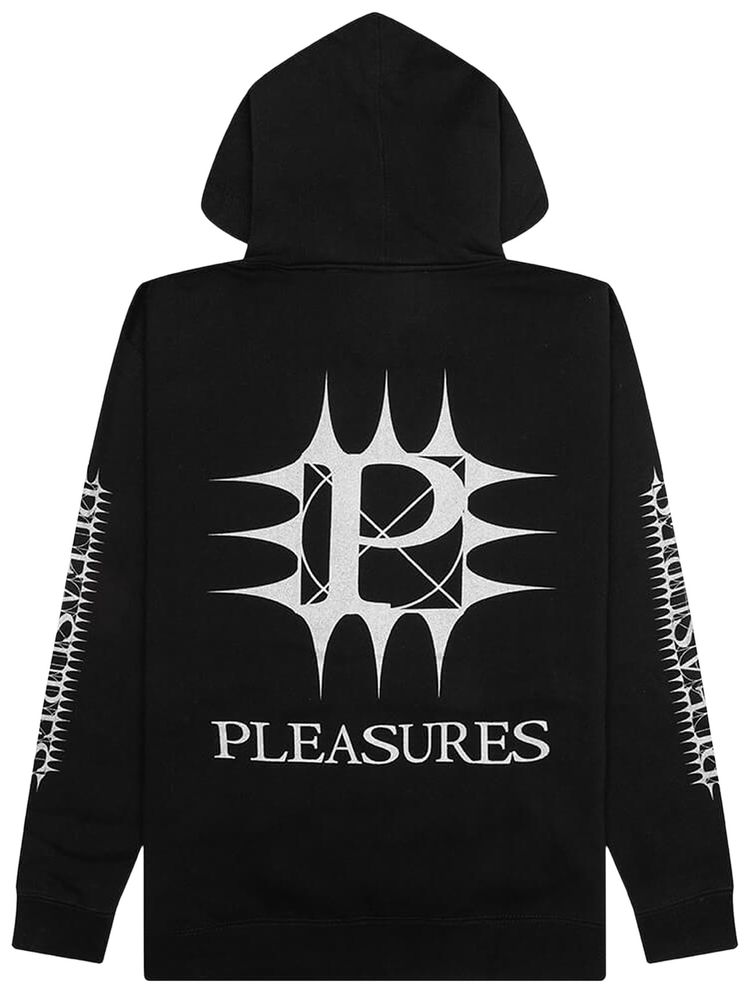 Pleasures Spike Zip Hoodie Black
