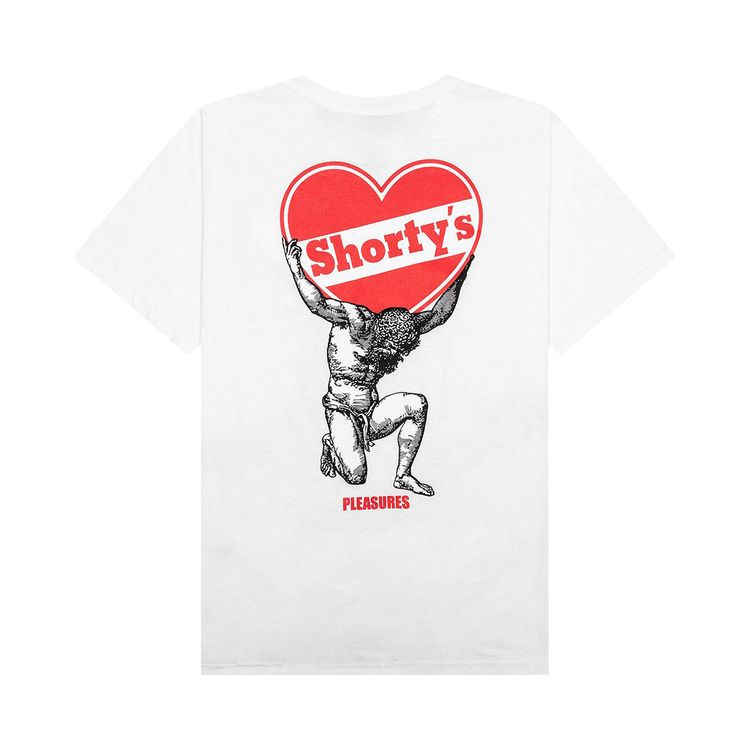 Pleasures Atlas T Shirt White