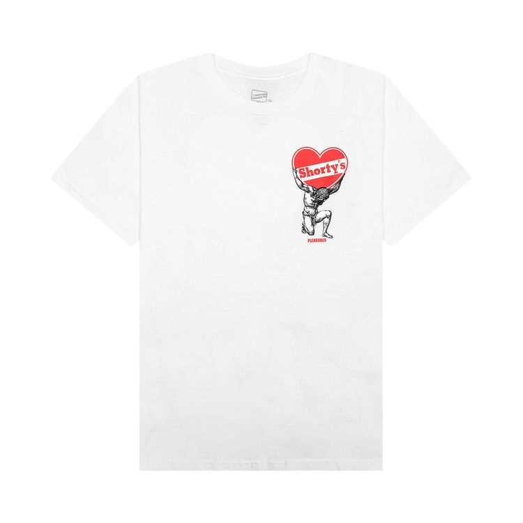 Pleasures Atlas T Shirt White
